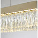 Canada LED 12 inch Gold Chandelier Ceiling Light